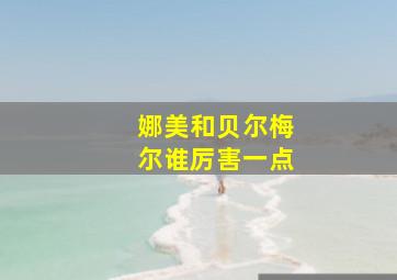 娜美和贝尔梅尔谁厉害一点