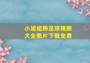 小姐姐踢足球视频大全图片下载免费