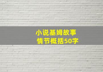 小说基姆故事情节概括50字