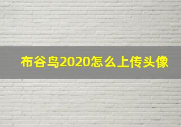 布谷鸟2020怎么上传头像