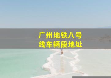 广州地铁八号线车辆段地址