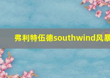 弗利特伍德southwind风暴