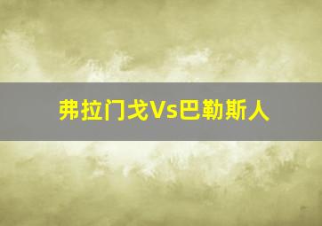 弗拉门戈Vs巴勒斯人