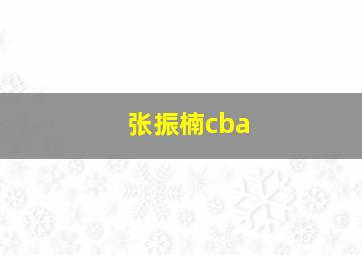 张振楠cba