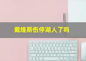 戴维斯伤停湖人了吗