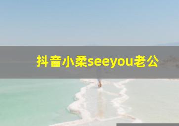 抖音小柔seeyou老公