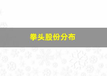 拳头股份分布