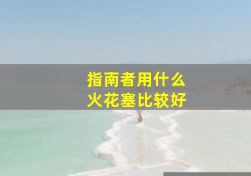 指南者用什么火花塞比较好