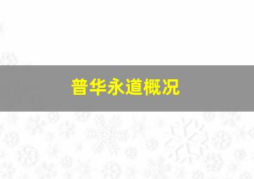 普华永道概况