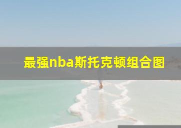 最强nba斯托克顿组合图