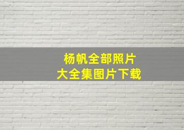 杨帆全部照片大全集图片下载