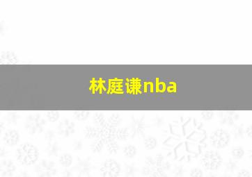 林庭谦nba