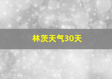 林茨天气30天