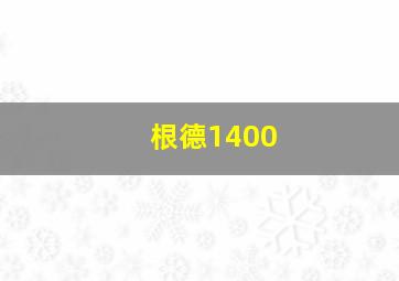 根德1400