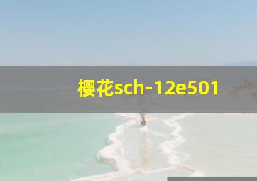 樱花sch-12e501