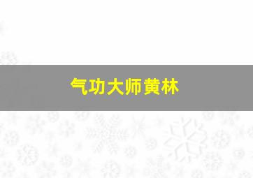 气功大师黄林