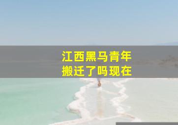 江西黑马青年搬迁了吗现在