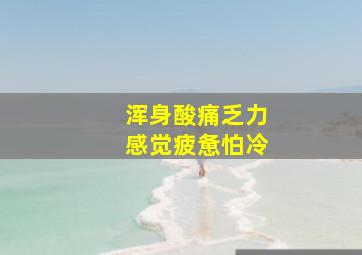 浑身酸痛乏力感觉疲惫怕冷