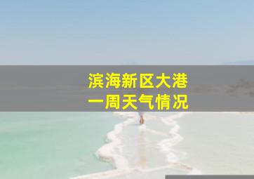 滨海新区大港一周天气情况