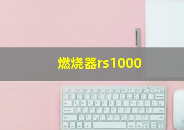 燃烧器rs1000