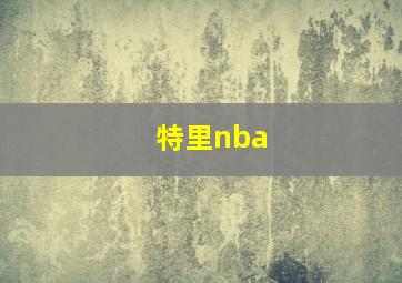 特里nba