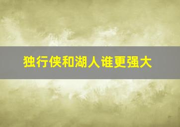 独行侠和湖人谁更强大