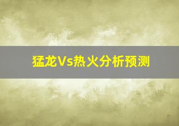 猛龙Vs热火分析预测