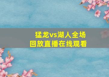 猛龙vs湖人全场回放直播在线观看