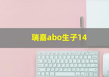 瑞嘉abo生子14