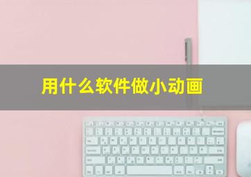 用什么软件做小动画