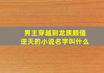 男主穿越到龙族颜值逆天的小说名字叫什么