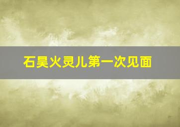 石昊火灵儿第一次见面