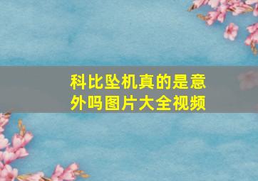 科比坠机真的是意外吗图片大全视频