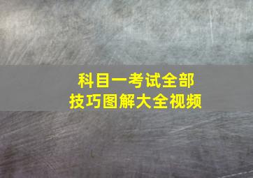 科目一考试全部技巧图解大全视频