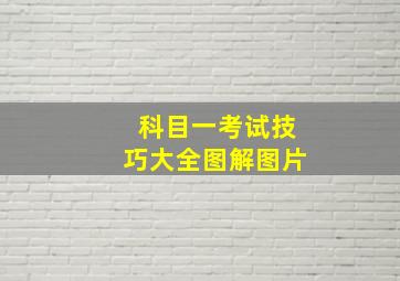 科目一考试技巧大全图解图片