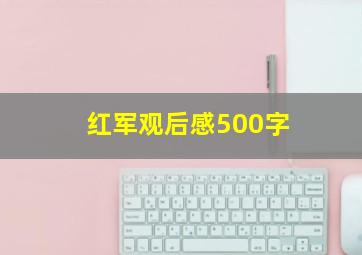 红军观后感500字