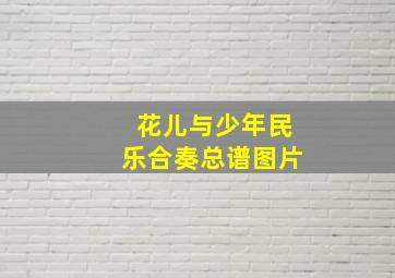 花儿与少年民乐合奏总谱图片