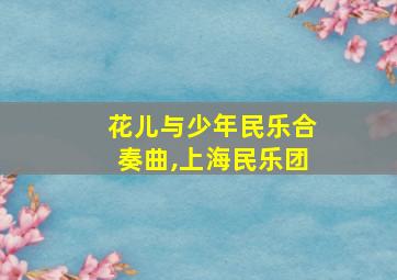 花儿与少年民乐合奏曲,上海民乐团