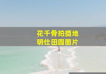 花千骨拍摄地明仕田园图片