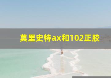 莫里史特ax和102正胶