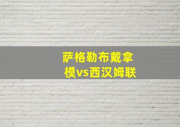 萨格勒布戴拿模vs西汉姆联