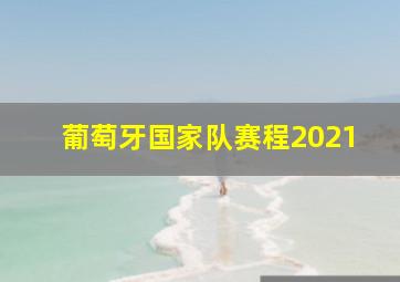 葡萄牙国家队赛程2021