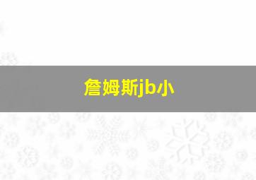 詹姆斯jb小