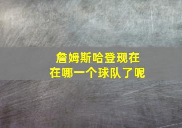 詹姆斯哈登现在在哪一个球队了呢