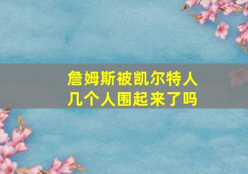 詹姆斯被凯尔特人几个人围起来了吗