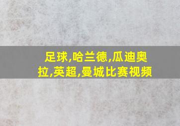 足球,哈兰德,瓜迪奥拉,英超,曼城比赛视频