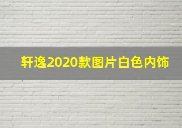 轩逸2020款图片白色内饰