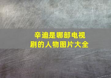 辛迪是哪部电视剧的人物图片大全