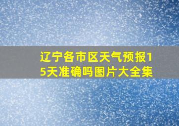 辽宁各市区天气预报15天准确吗图片大全集