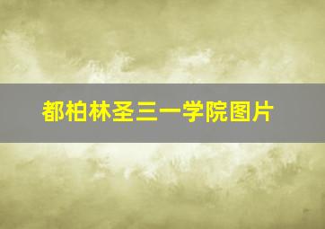 都柏林圣三一学院图片